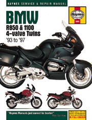 BMW R850 & R1100 4-VALVE Twins (93 - 97) Book