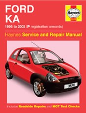 Ford KA (96 - 02) P-reg. Onwards Book