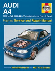 Audi A4 (95 - Feb 00) M to V Book