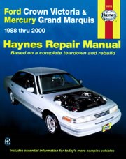 Ford Crown Victoria & Mercury Grand Marquis (88 - 00) Book