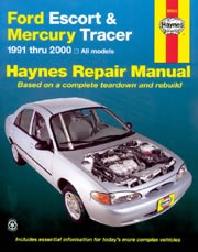 Ford Escort & Mercury Tracer (91 - 00) Book