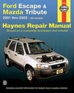 Ford Escape & Mazda Tribute Book