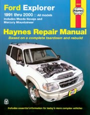 Ford Explorer, Mazda Navajo & Mercury Mountaineer (91 - 01) Book