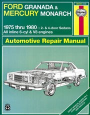 Ford Granada & Mercury Monarch (75 - 80) Book