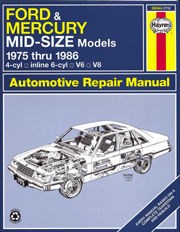 Ford & Mercury Mid-size (75 - 86) Book