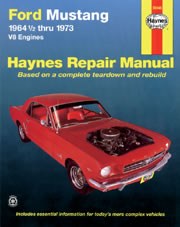 Ford Mustang V8 (july 64 - 73) Book