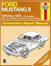 Ford Mustang II (74 - 78) Book