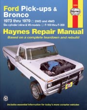 Ford Pick-ups & Bronco (73 - 79) Book