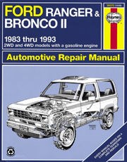 Ford Ranger & Bronco II (83 - 93) Book