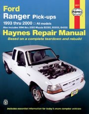 Ford Ranger Pick-ups (93 - 00) Book