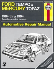 Ford Tempo & Mercury Topaz (84 - 94) Book