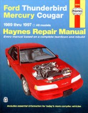 Ford Thunderbird & Mercury Cougar (89 - 97) Book