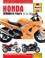 Honda VFR800 V-fours (97 - 99) Book