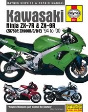 Kawasaki Ninja ZX-7R & ZX-9R (ZX750P, ZX900B/C/D/E) (94 - 00) Book