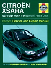 Citroën Xsara Petrol & Diesel (97 - Sept 00) R to W Book