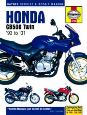 Honda CB500 (93 - 01) Book
