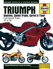 Triumph Fuel Injected Triples (97 - 00) Book