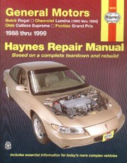 General Motors Buick Regal, Chevrolet Lumina, Olds Cutlass Supreme & Pontiac Grand Prix (88 - 99) Book