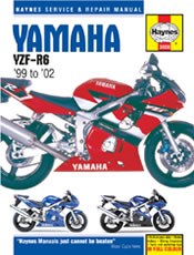 Yamaha YZF-R6 (98 - 02) Book