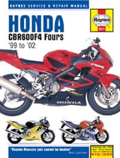 Honda CBR600F4 (99 - 02) Book