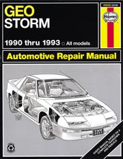 Geo Storm (90 - 93) Book