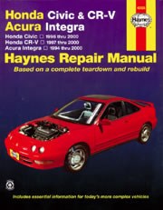 Honda Civic & Cr-v Acura Integra (94 - 00) Book