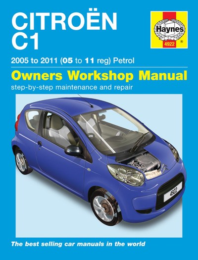Citroen C1 Petrol (05 - 11) Haynes Repair Manual