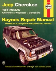 Jeep Cherokee, Wagoneer & Comanche (84 - 00) Book