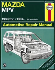Mazda Mpv (89 - 94) Book