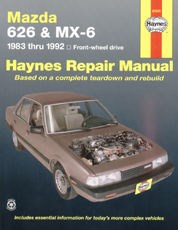 Mazda 626 and MX-6 (fwd) (83 - 92) Book