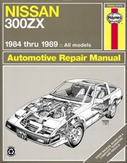 Nissan 300ZX Turbo & Non-turbo Models (84 - 89) Book