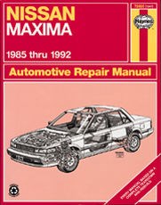 Nissan Maxima (85 - 92) Book