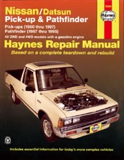 Nissan/datsun Pick-ups & Pathfinder (80 - 97) Book