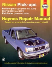 Nissan Fontier, Xterra & Pathfinder (97 - 01) Book