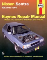 Nissan Sentra (82 - 94) Book