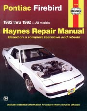 Pontiac Firebird (82 - 92) Book