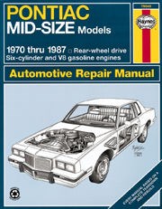 Pontiac Mid-size Models (70 - 87) Book