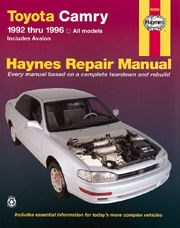 Toyota Camry & Avalon (92 - 96) Book