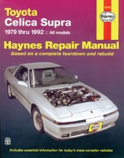 Toyota Celica Supra (79 - 92) Book