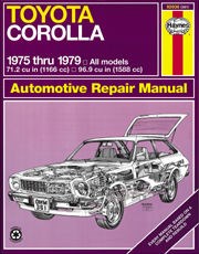 Toyota Corolla (75 - 79) Book