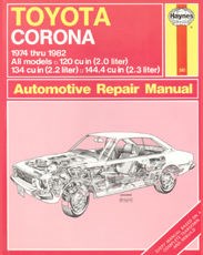 Toyota Corona (74 - 82) Book
