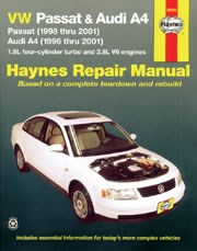 Volkswagen Passat & Audi A4 (96 - 01) Book