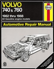 Volvo 740 & 760 Series (82 - 88) Book