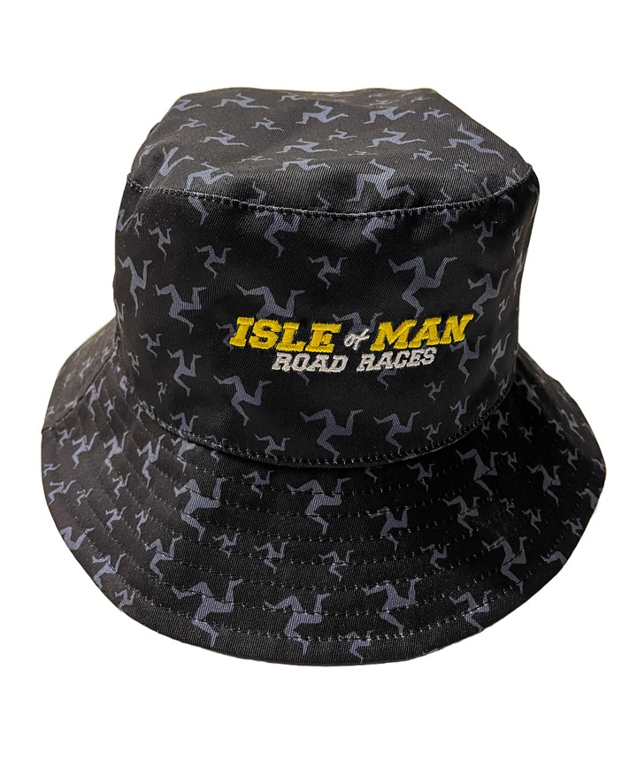 Isle of Man Road Races Bucket Hat