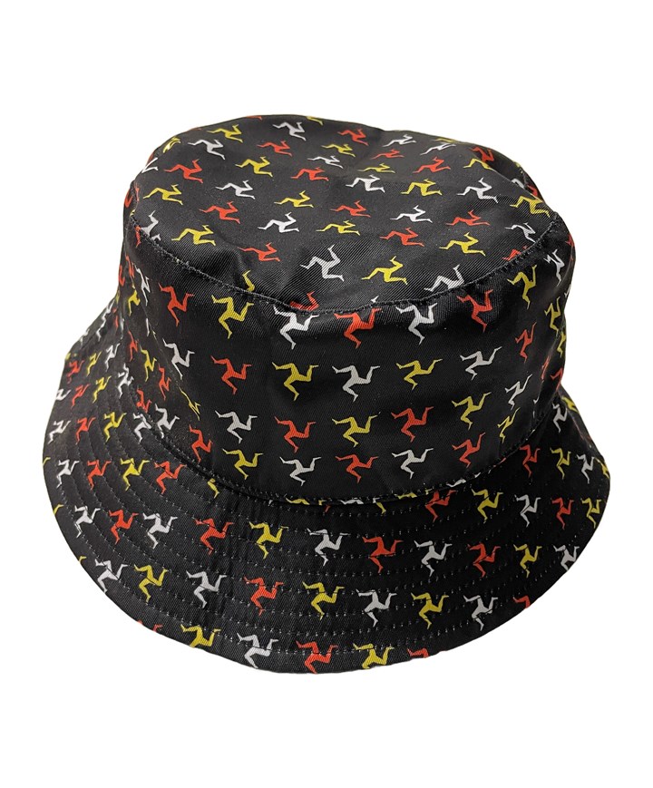 Isle of Man 3 Legs Bucket Hat