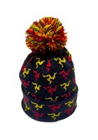 Isle of Man 3 Legs Bobble Hat