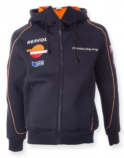 Oackland Cut Repsol Hoodie Blue/Black - click to enlarge