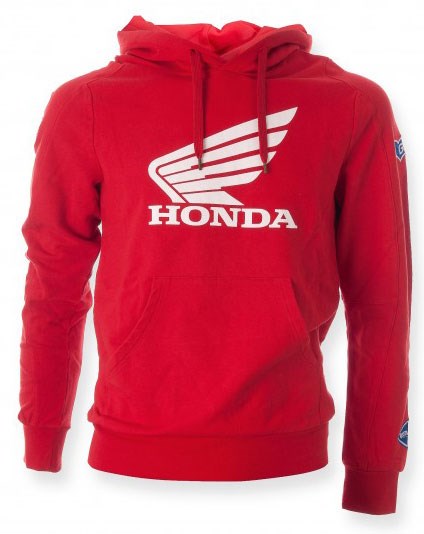 Honda Racing Hoodie Red - click to enlarge
