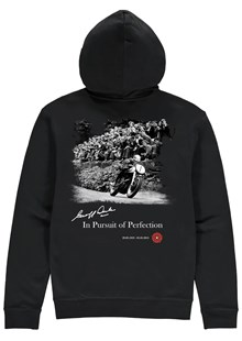 Geoff Duke In Pursuit of Perfection Hoodie Black