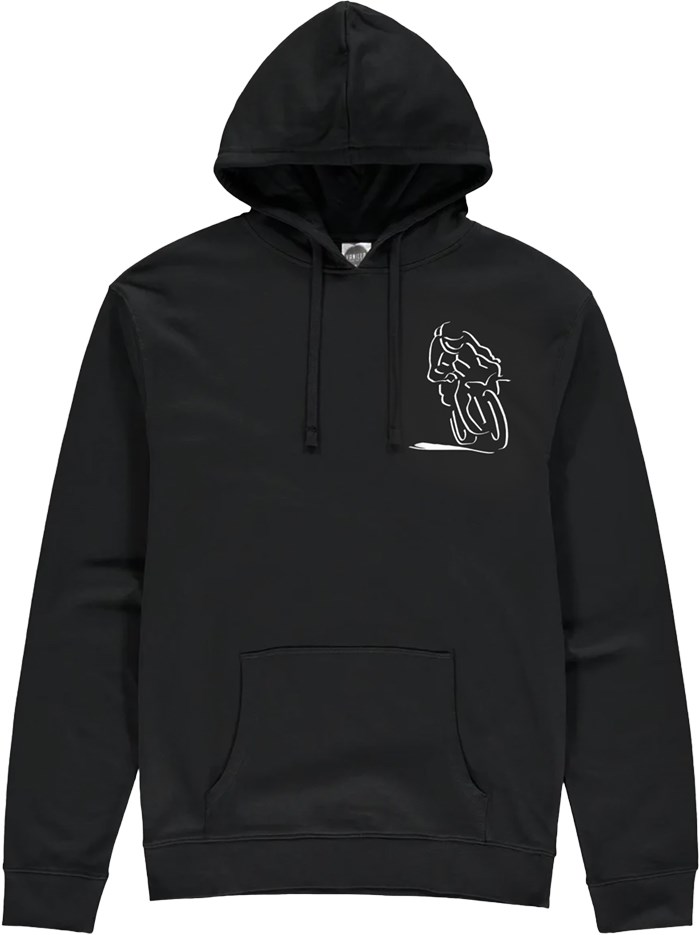 IoM Road Races Shadow Bike Hoodie Black - click to enlarge